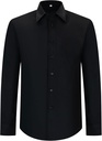 MEN'S SHIRT-BLACK-MENS