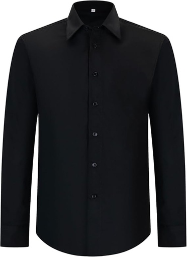 MEN'S SHIRT-BLACK-MENS
